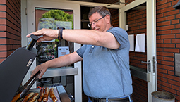 Abschiedsgrillen in der Sandstraße